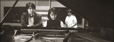 Hamauzu Masashi, Kuroda Aki et le compositeur  Uematsu Nobuo